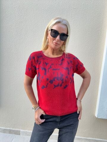Olya Kırmızı Triko