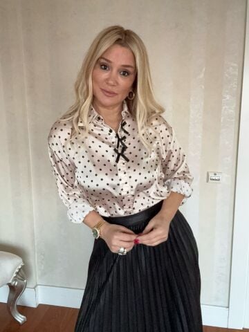 Talking Fiyonklu Taş Rengi Gömlek