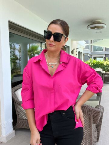 Bloms Kadın Pembe Gömlek