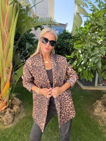 Voser Leopar Ceket
