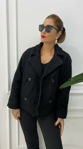 Vikka Kadın Siyah Mont