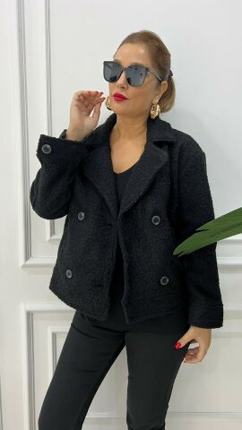 Vikka Kadın Siyah Mont