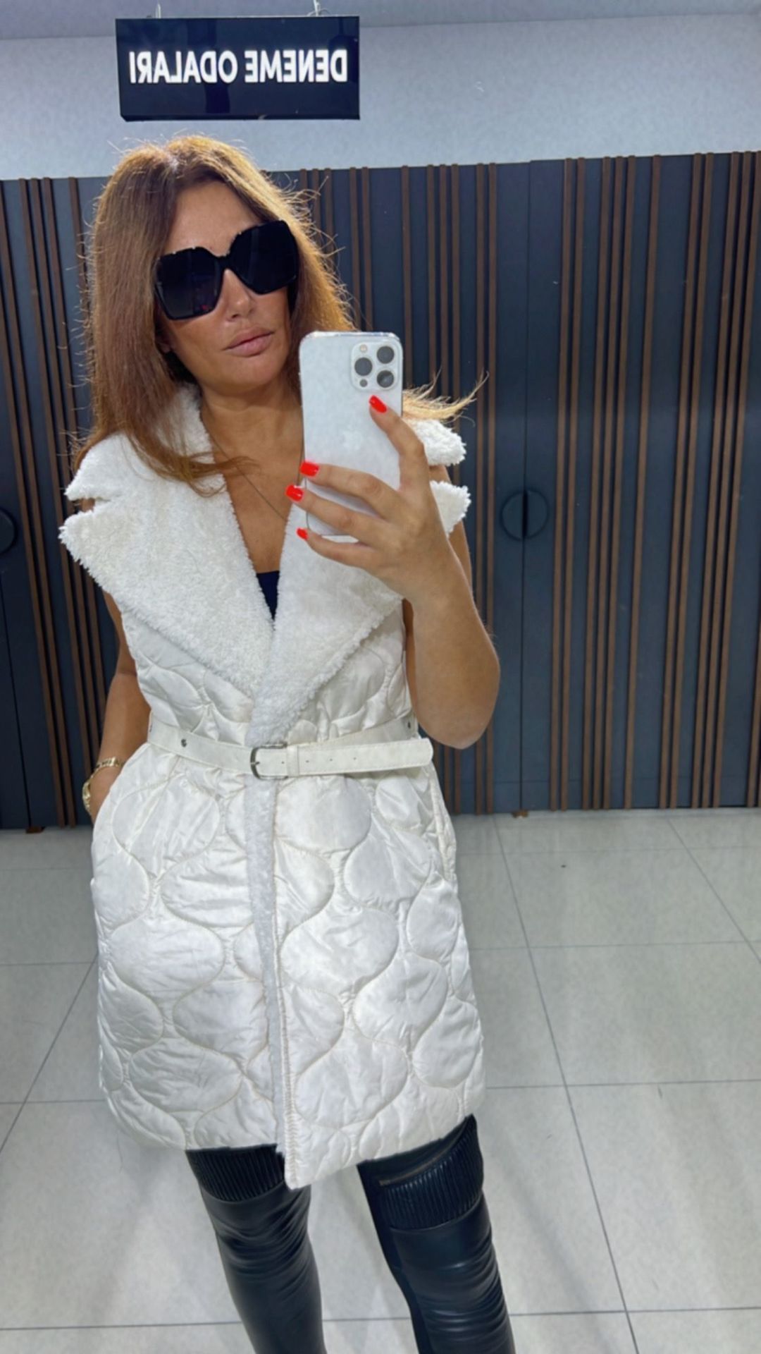 Glova Kadın Ekru Yelek