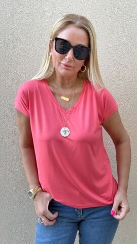 Sedy V Yaka Nar Rengi Basic