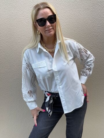 Tanley Beyaz Gömlek