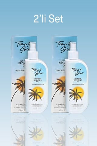 Shine Dark Bronzlaştırıcı Yağ 2 li Set