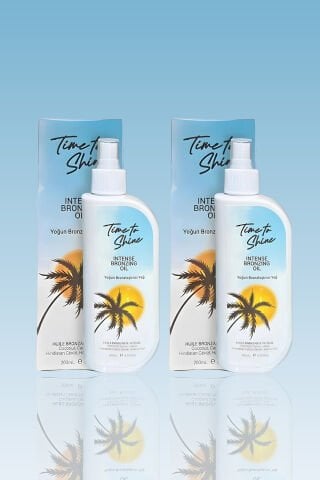 Shine Dark Bronzlaştırıcı Yağ 2 li Set
