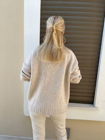 Bucky Kadın Taş Triko Hırka