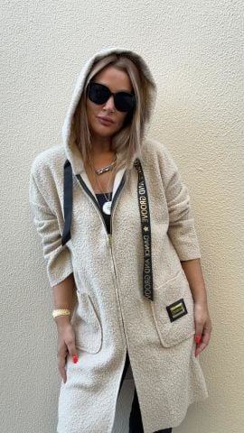 Selra Taş Rengi Hırka