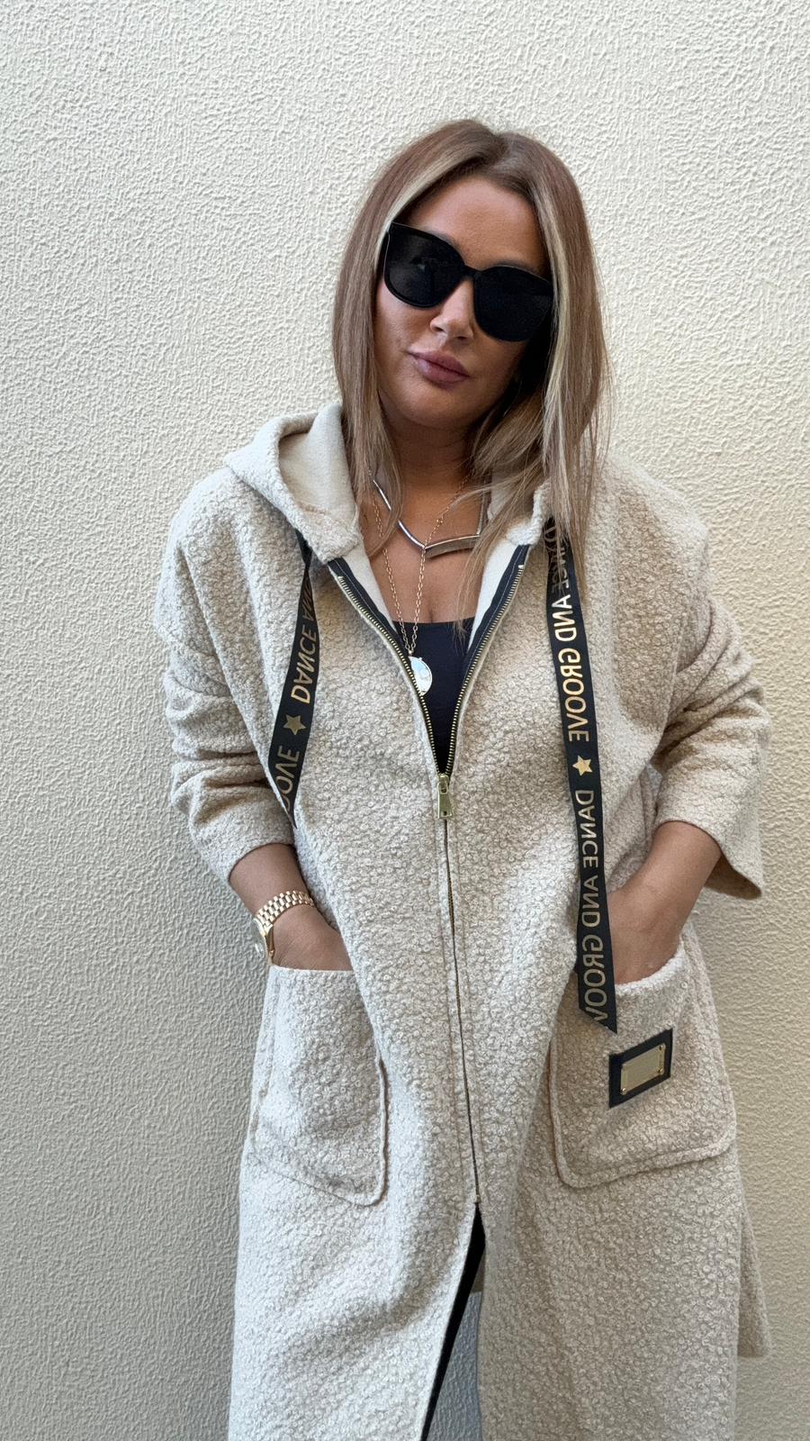 Selra Taş Rengi Hırka