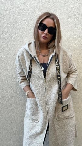 Selra Taş Rengi Hırka