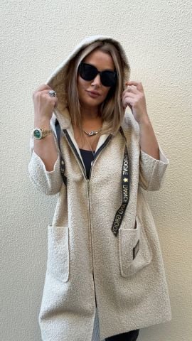 Selra Taş Rengi Hırka