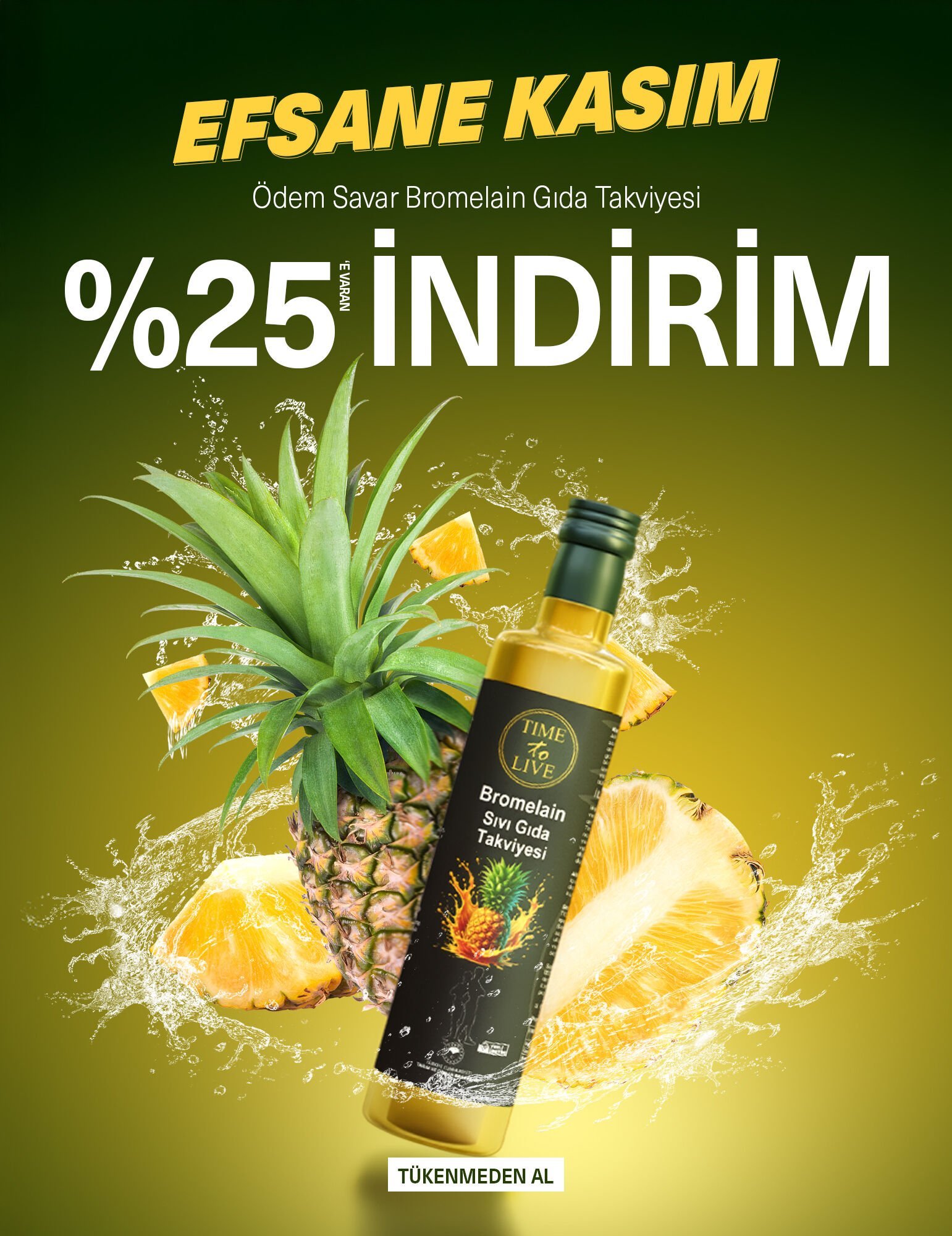 İndirimli Bromelain Ödem Savar