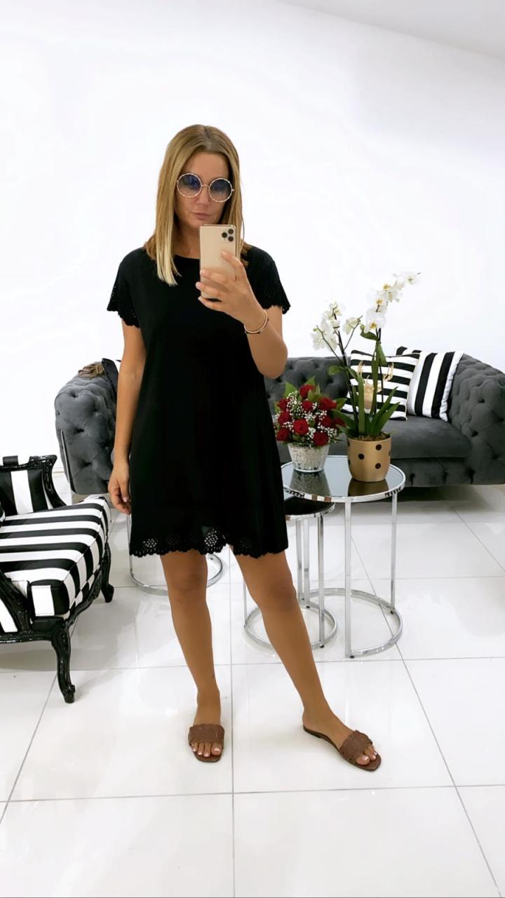 Kaley Siyah Elbise