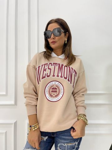 Westmont Bej Sweat