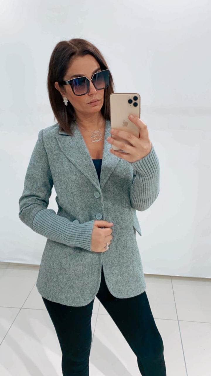 Tanzo Gri Blazer