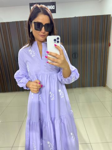 Label Lila Elbise