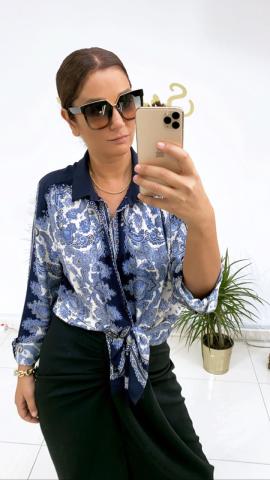 Elenor Mavi Gömlek