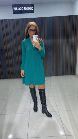 Merdy Yeşil Elbise