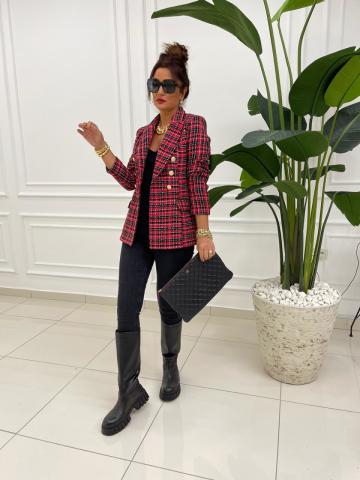 Cale Kırmızı Blazer