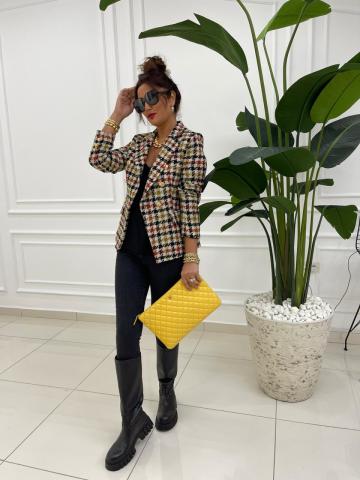 Tilde Desenli Blazer