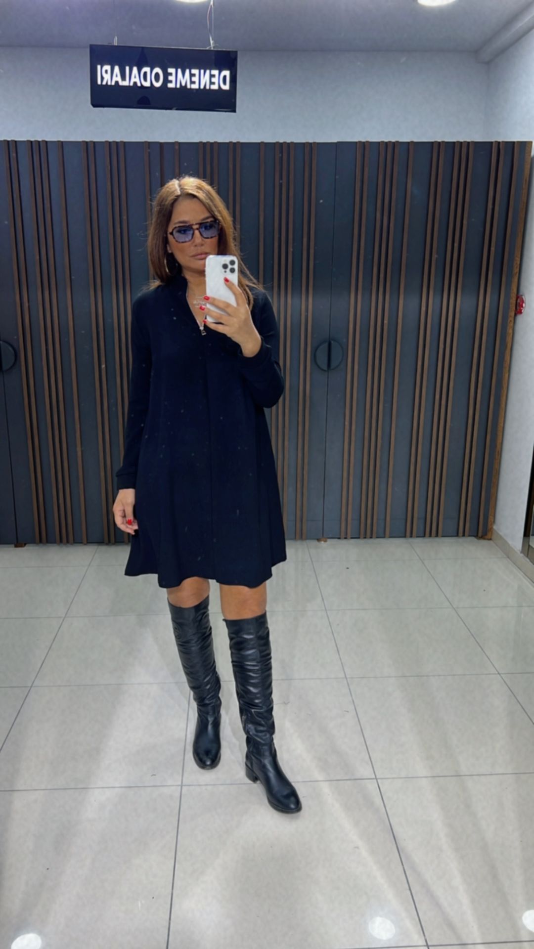 Merdy Kadın Siyah Elbise