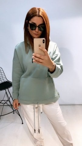 Nogy Mint Yeşil Sweat