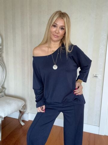 Lilya Lacivert Modal Takım