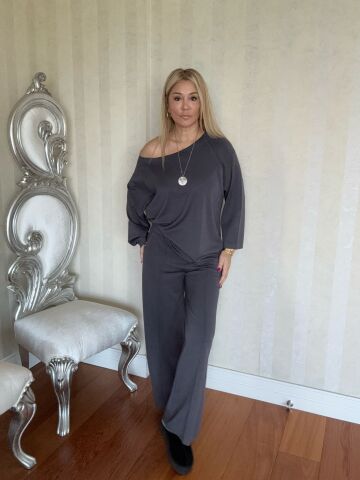 Lilya Gri Modal Takım