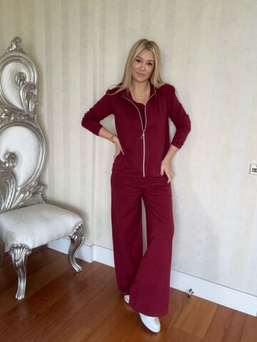 Karse 3 lü Bordo Takım