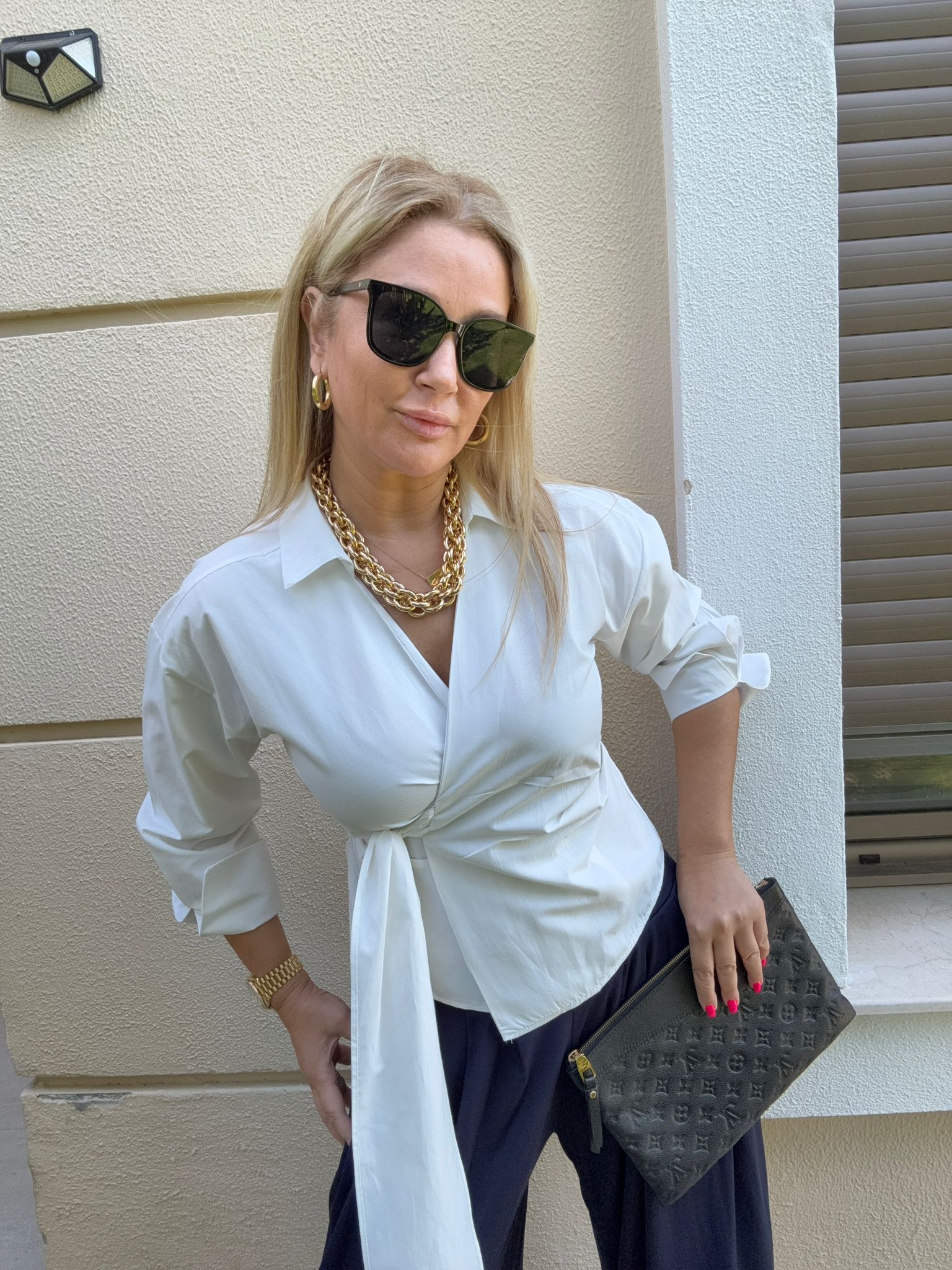 Fergie Beyaz Gömlek