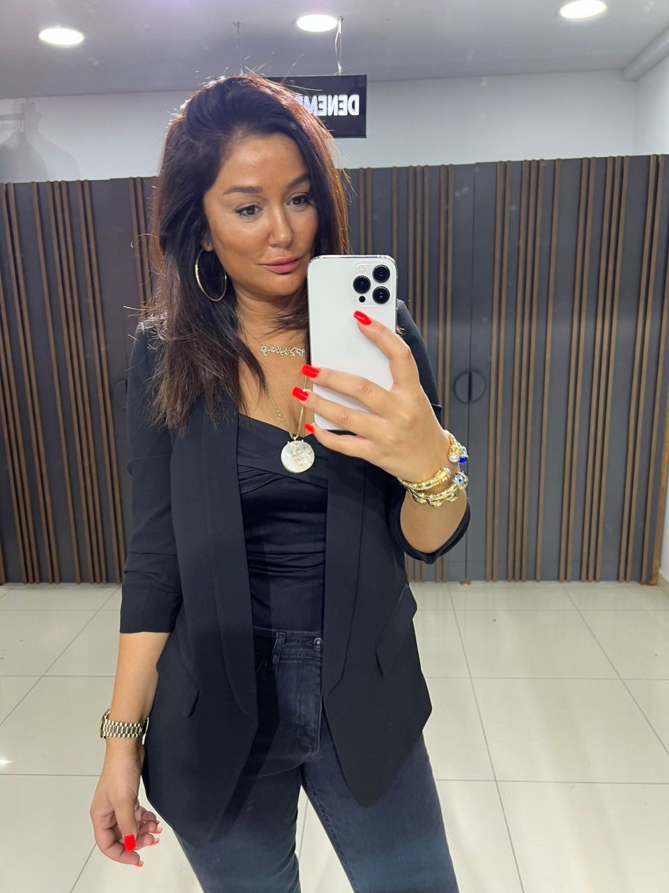 Dimore Siyah Blazer