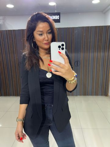 Dimore Siyah Blazer