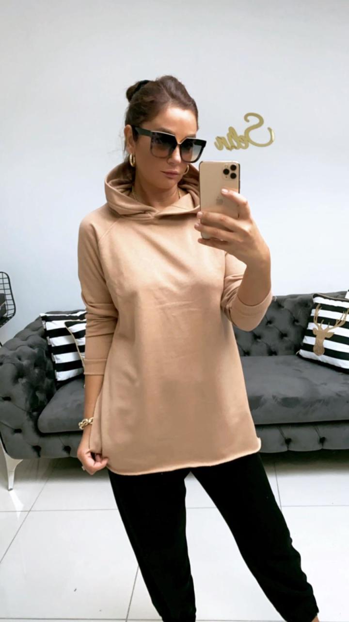 Astec Camel Kapşonlu sweat