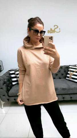 Astec Camel Kapşonlu sweat
