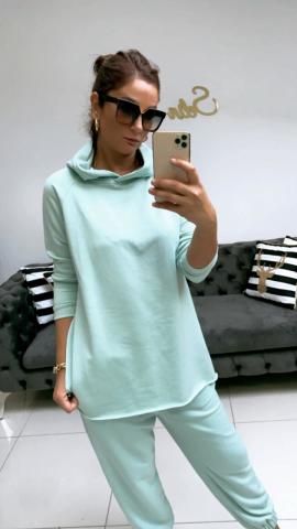 Astec Mint Kapşonlu Sweat