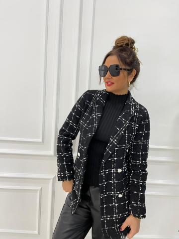 Brandy Siyah Blazer