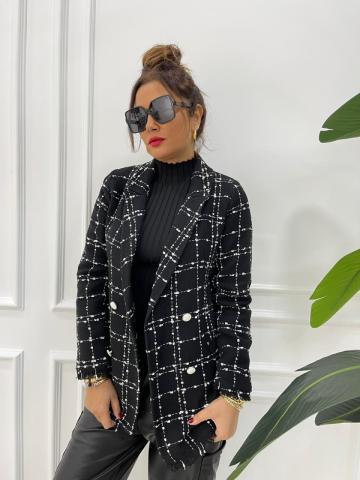 Brandy Siyah Blazer