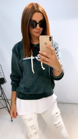 Hoddy Zümrüt Sweat