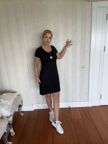 Brenda Siyah Elbise