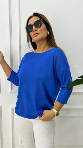 Zeyza Mavi Triko