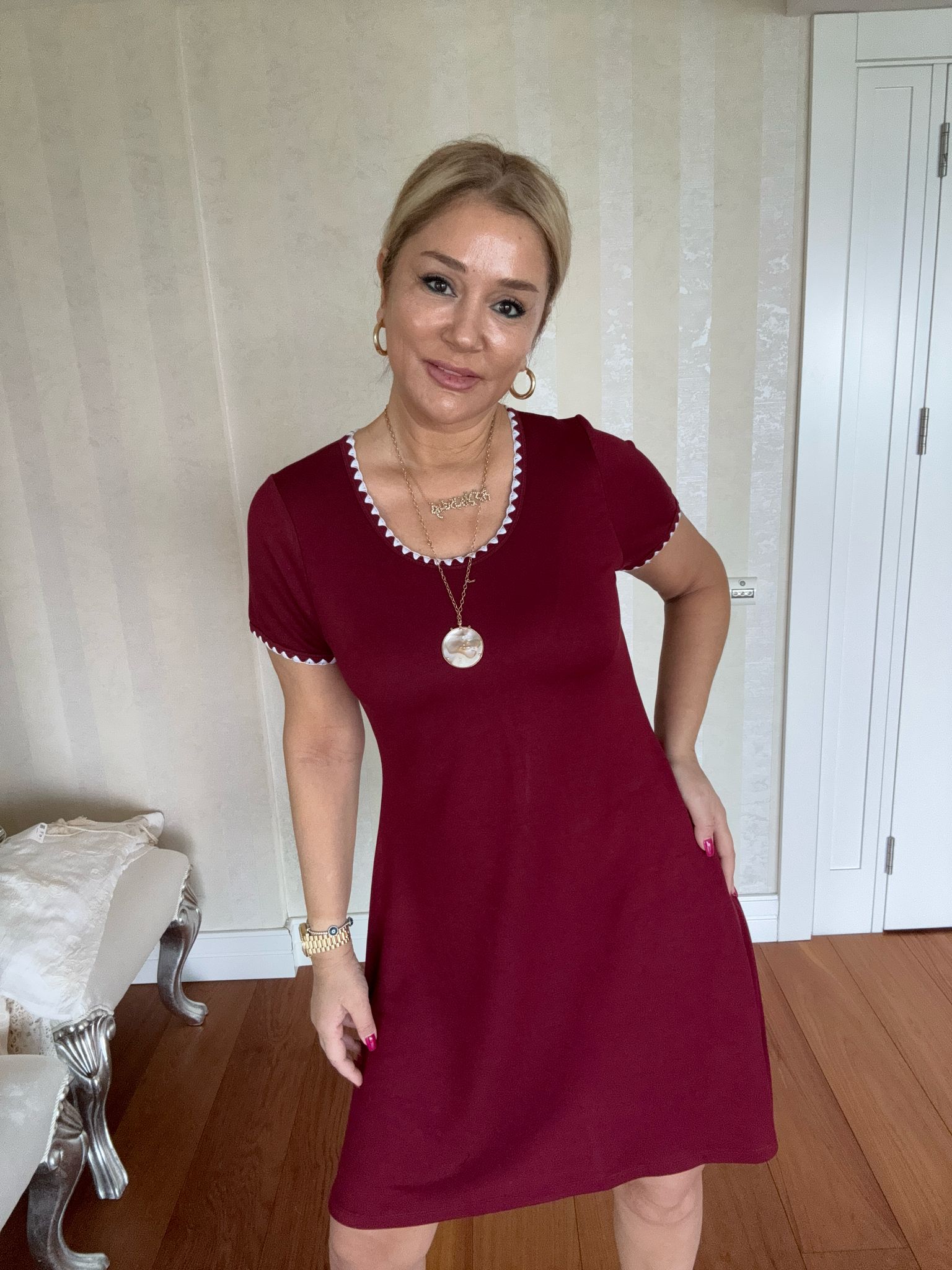 Brenda Bordo Elbise