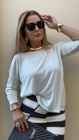 Zeyza Ekru Triko