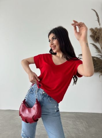 Malte Kırmızı T-shirt