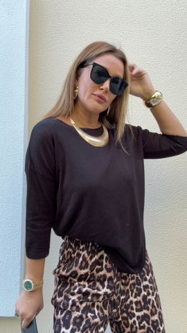 Zeyza Siyah Triko