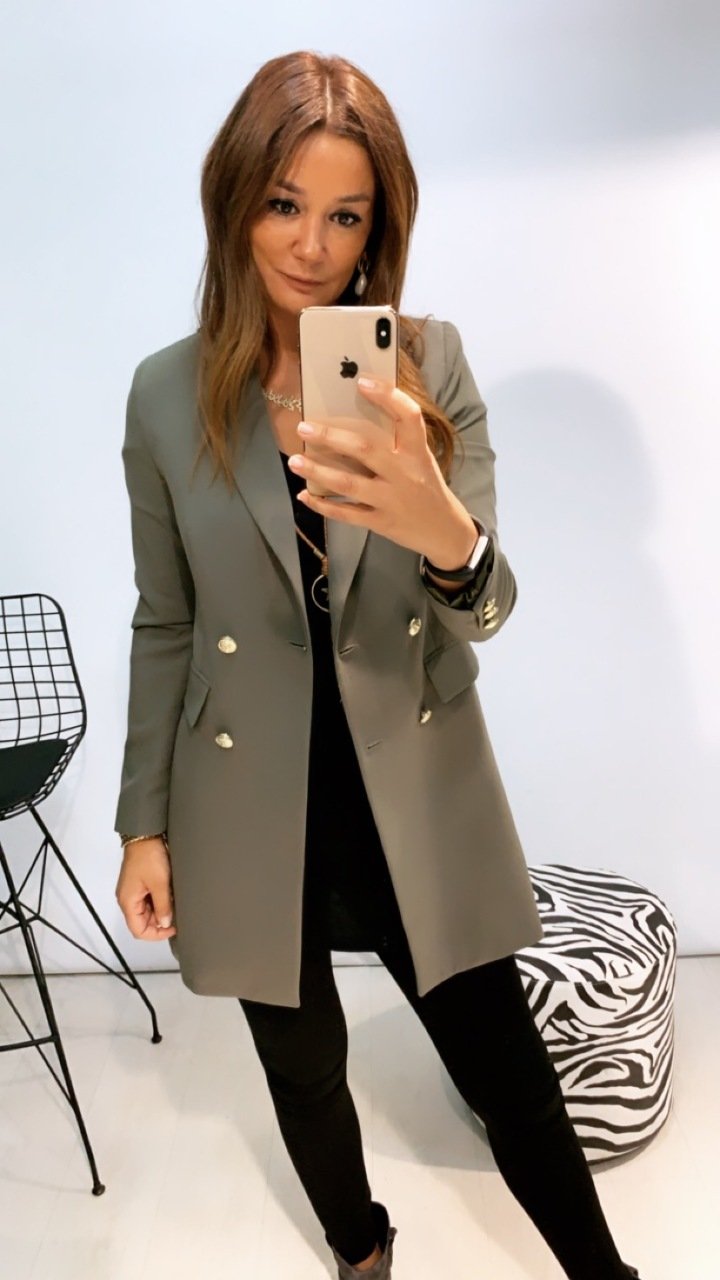 Stal Haki Blazer