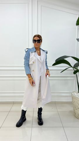 Keops Kadın Taş Rengi Trench