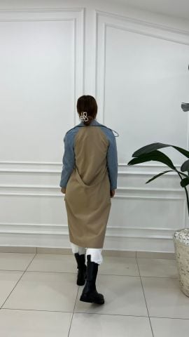 Keops Kadın Camel Trench