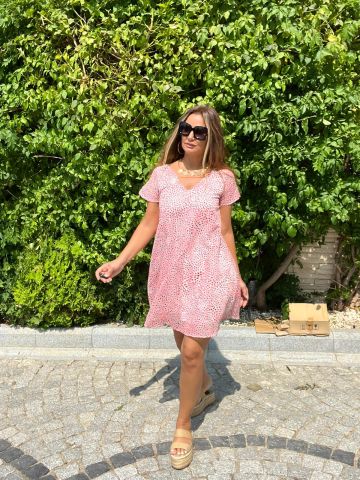 Agenor Kadın Pembe Elbise