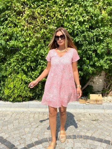Agenor Kadın Pembe Elbise